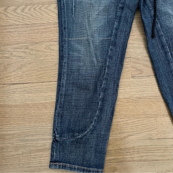 Marni Current Elliot The Drawstring Pinocchio Pants Cropped Jeans - Picture 3 of 11